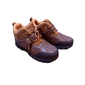 Nautica Grimstead Men's Hiking / Work Boots US 9.5 New Brown Mid-Ankle